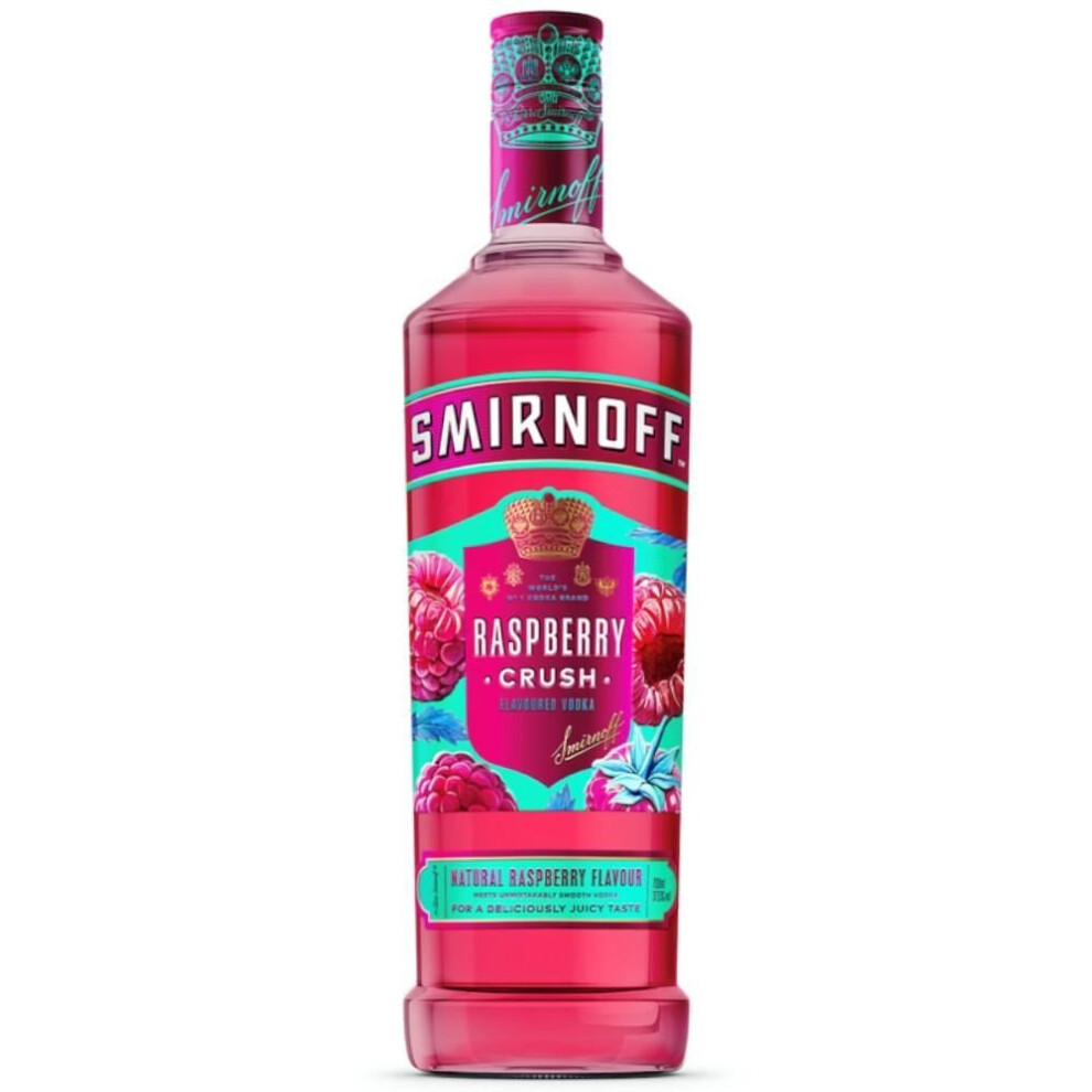 Smirnoff Raspberry Crush Flavoured Vodka 70cl