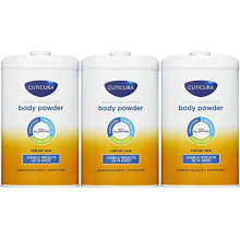 THREE PACKS of Cuticura Talcum Powder Mildly Medicated x 250g