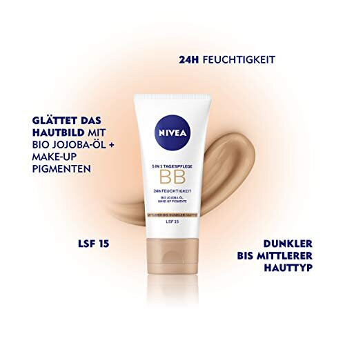 NIVEA NIVEA BB 5-in-1 Day Cream 24-Hour Moisture 2