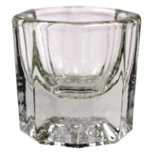Julienne Eyelash and Eyebrow Tint Mixing Dappen Glass Dish