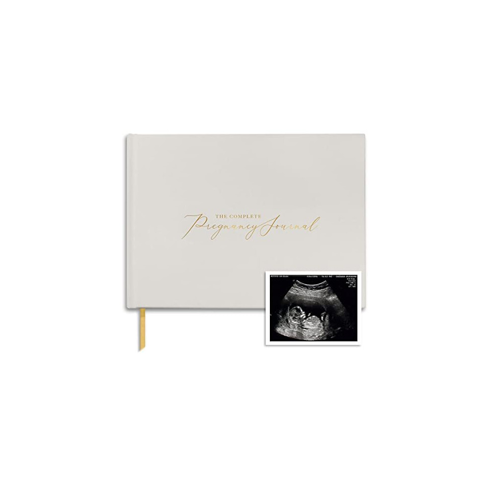Bibi & Beau Pregnancy Journal Memory Book - Pregnancy Journals For First Time Moms (Gold)