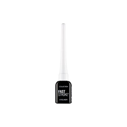 Collection Collection Cosmetics Fast Stroke Eyeliner, Quick Drying Formula, 4ml, White