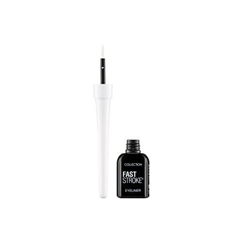 Collection Collection Cosmetics Fast Stroke Eyeliner, Quick Drying Formula, 4ml, White 1