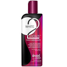 Devoted Creations White 2 Bronze Pomegranate sunbed tanning lotion cream (250ml bottle)