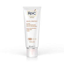 RoC Soleil Protect Fluido Reconfortante Alta Tolerância SPF50 - 50ml