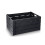 Strata Strata Wood Effect Folding Crate 60 Litres - Color: Charcoal 2