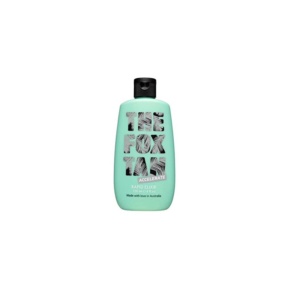 The Fox Tan Rapid Tanning Elixir 120ml, Yellow