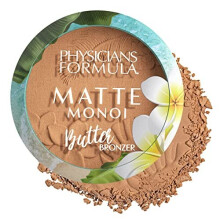 Physicians Formula, Matte Monoi Butter Bronzer, Matte Bronzer with Creamy and Soft Texture, with Monoi and Murumuru Butter for a Long-Lasting Effect,