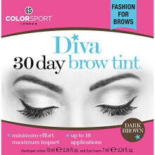 COLORSPORT Diva 30 Day Brow Tint, Dark Brown