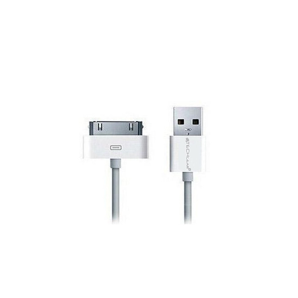 Techgear Usb Charge Charging & Data Sync Cable Compatible With Apple Ipad/Ipad 2 / Ipad 3