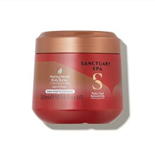 Sanctuary Spa Ruby Oud Melting Pearl Body Butter with Shea Butter & Argan Oil, No Mineral Oil, Cruelty Free & Vegan Body Moisturiser for Women, 300g