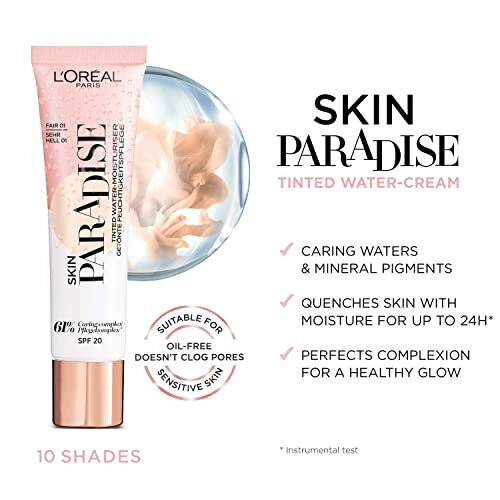 L’Oréal Paris L'Oréal Paris - Getinte Hydraterende Crème Skin Paradise - 02 Deep 2