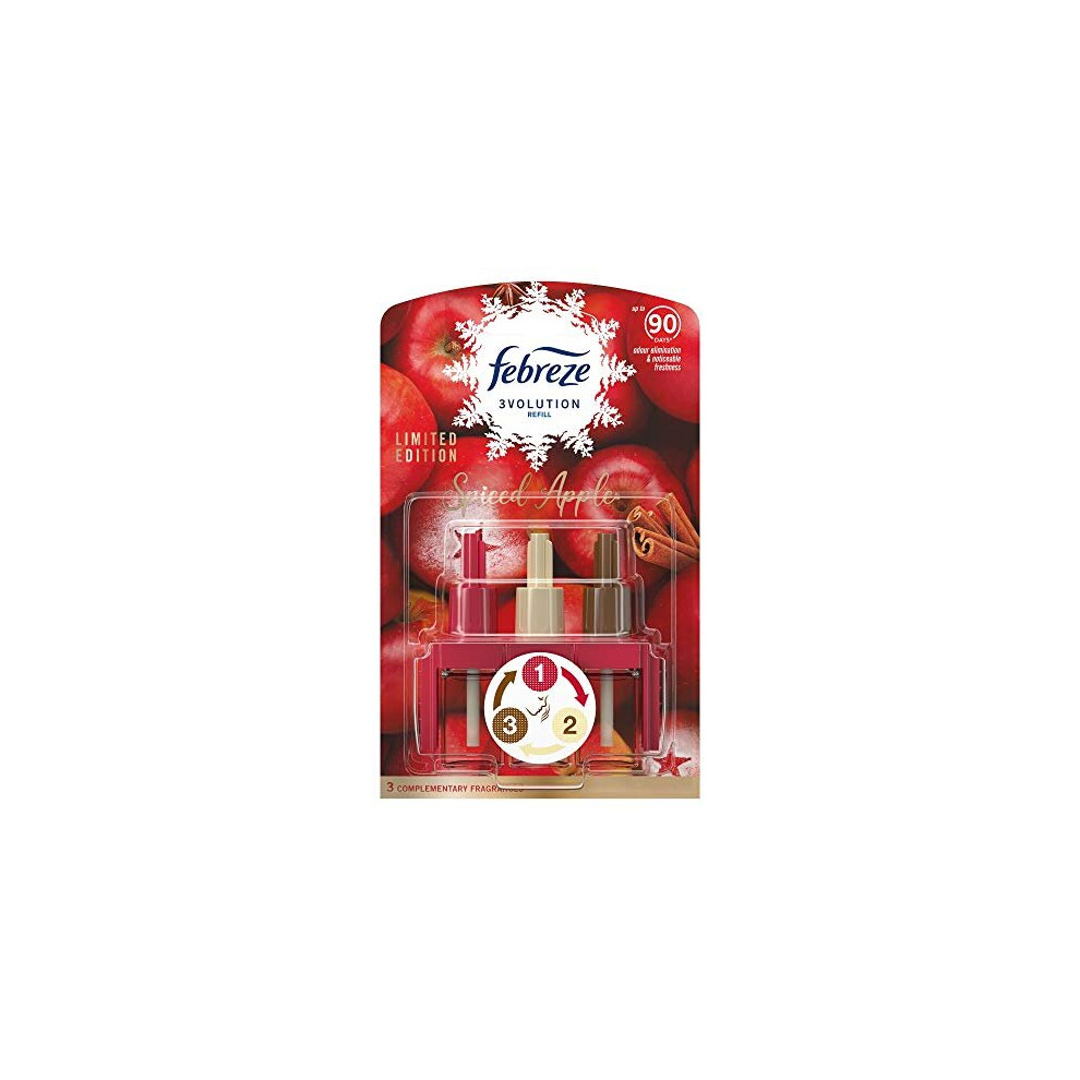 Febreze Ambi Pur 3Volution Air Freshener Spiced Apple Refill, 20Ml