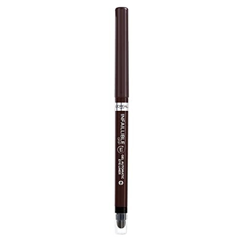 LâOreal Paris Infallible Grip 36h Gel Automatic Eyeliner, Semi Permanent, Brown Denim
