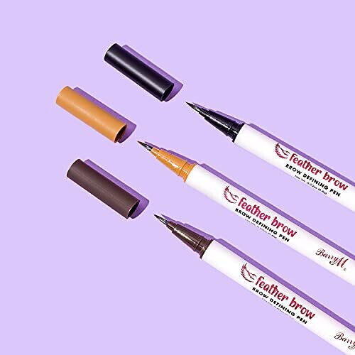 Barry M Cosmetics Feather Brows Natural Eyebrow Pencil, Light 2
