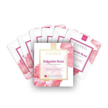 FOREO Bulgarian Rose UFO Activated Facial Mask for Dry, Lifeless Skin, 6 pack, Replenishing & Soothing, Bulgarian Rose & Jojoba Seed Oil,