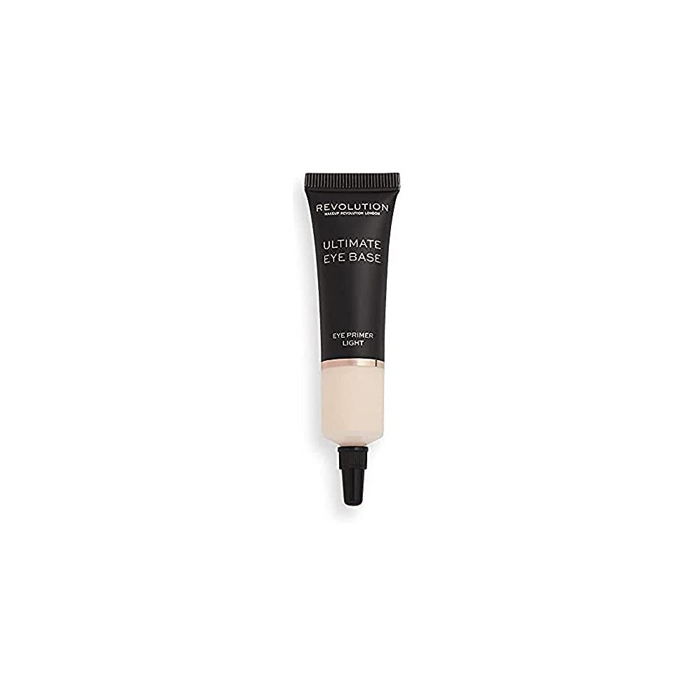 Makeup Revolution, Ultimate Eye Base, Eye Primer, Light, 15ml