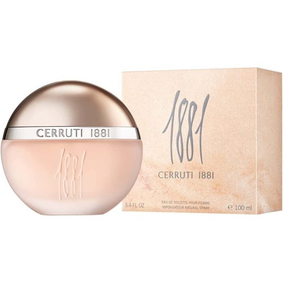 Cerruti 1881 Femme Eau De Toilette Spray For Women- An authentic and subtle fragrance from an Approved Stockist, 100 ml (Pack of 1)