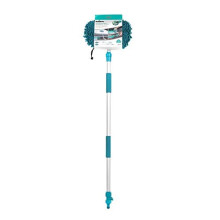 Beldray LA026255JAFOBGEREU Handheld Chenille Outdoor Wash Mop, Turquoise/White, 112 x 27 x 32cm