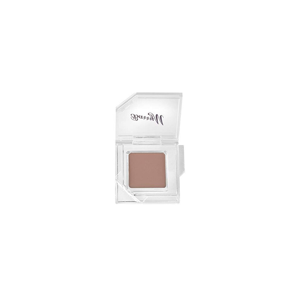 Barry M Cosmetics Clickable Single Light Brown Matte Eyeshadow Palette, Hush, 1 count