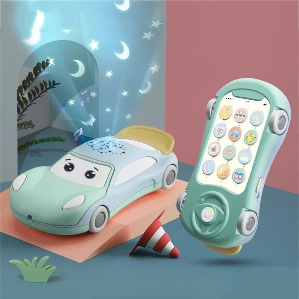 Baby Cell Phone Car Toys with Music for 1-6 Year Old Kids Xmas Toys