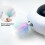 Ufo Interactive Cat Toy Auto Steering Smart Feather Cat Teaser With Cleaning Pad 3