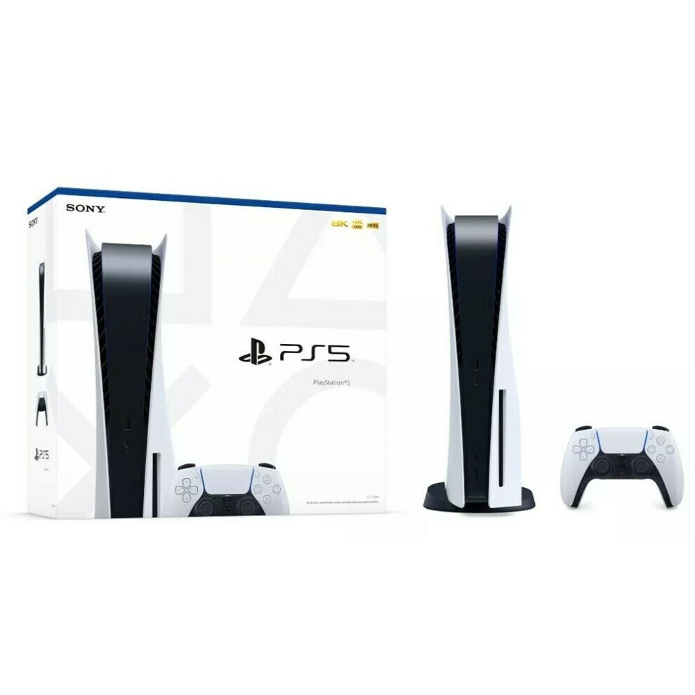 PlayStation 5 Console (PS5) Disc Edition Brand New Factory Sealed