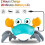 Χορεύοντας καβούρι παιχνίδι Baby Crawling Crab Toy με μουσική και Led Light up 4