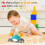 Χορεύοντας καβούρι παιχνίδι Baby Crawling Crab Toy με μουσική και Led Light up 8