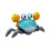 Χορεύοντας καβούρι παιχνίδι Baby Crawling Crab Toy με μουσική και Led Light up 12