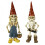 (Skeleton Man) Halloween Skeleton Statue Zombie Garden Decoration 11