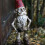 (Skeleton Man) Halloween Skeleton Statue Zombie Garden Decoration 17