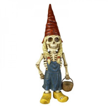 (Skeleton Woman) Halloween Skeleton Statue Zombie Garden Decoration