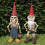 (Skeleton Man) Halloween Skeleton Statue Zombie Garden Decoration 13