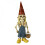 (Skeleton Man) Halloween Skeleton Statue Zombie Garden Decoration 10