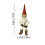 (Skeleton Man) Halloween Skeleton Statue Zombie Garden Decoration 15