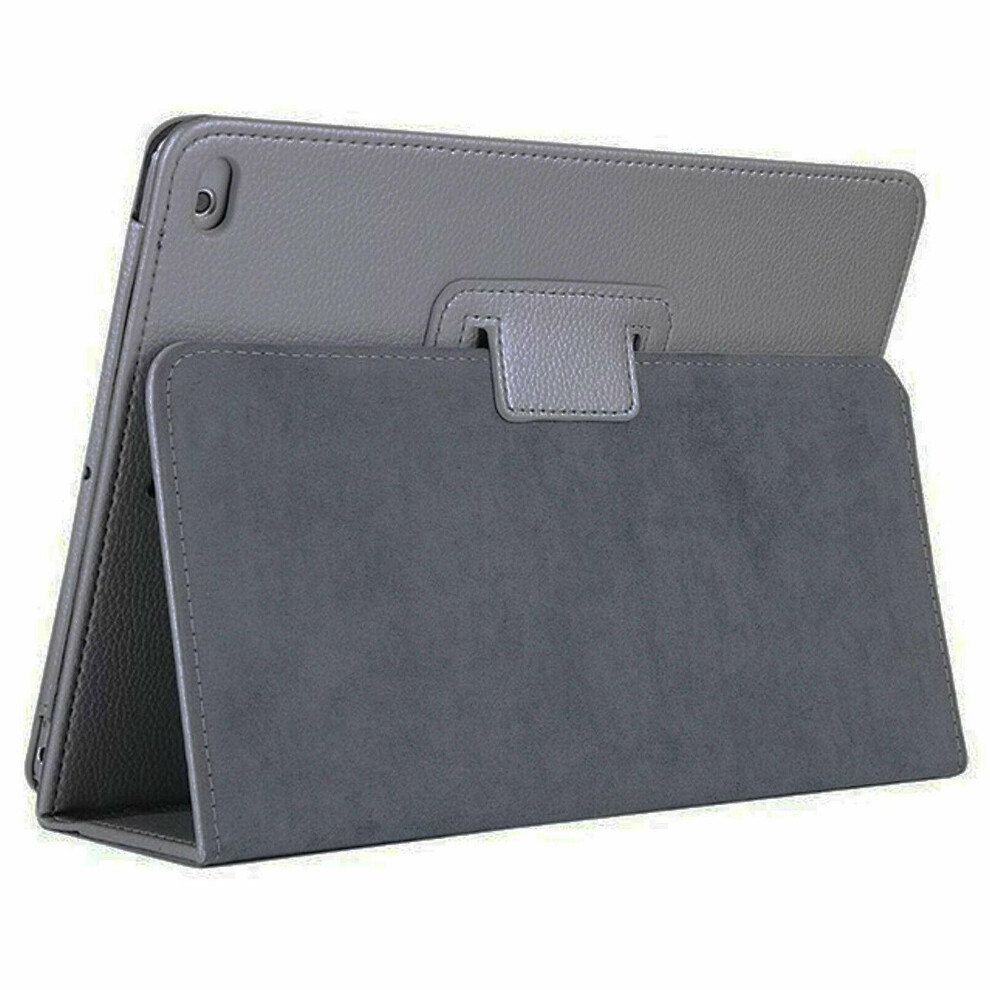 (For Apple iPad 10.2 (8th Generation), Grey) For iPad 10.2'' Flip Case Cover 9th Generation 2021 Smart Leather Stand Case