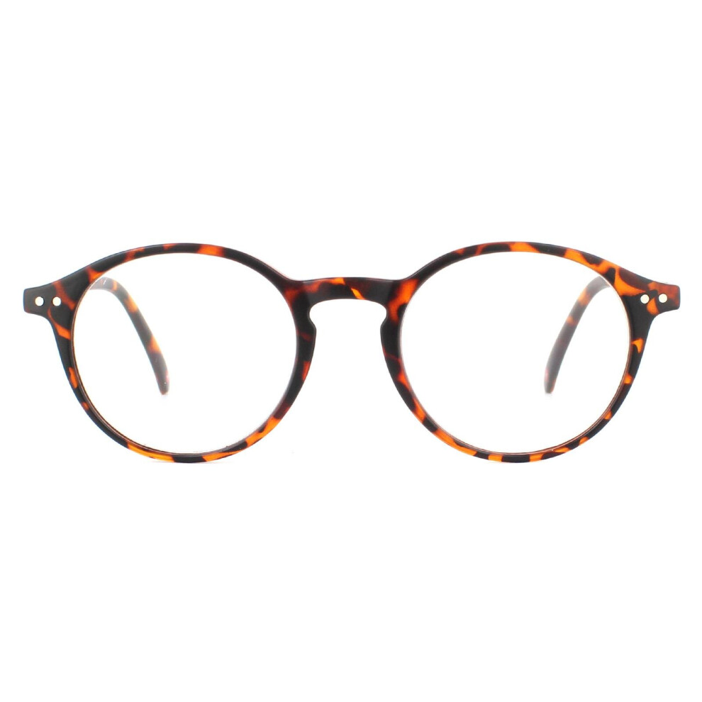 Montana Brown Reading Glasses Mr65-A Matte Turtle Men Women +1.50