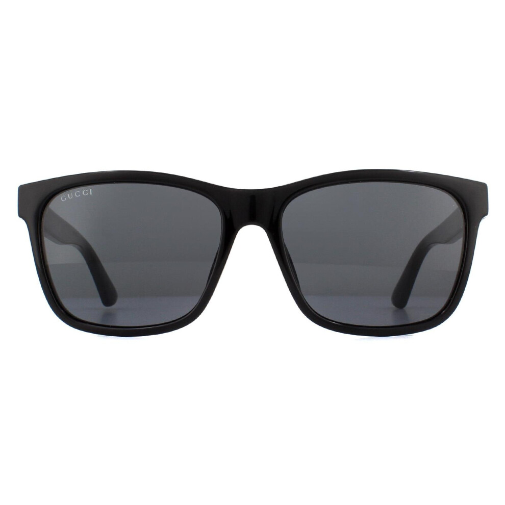 Gucci Sunglasses Gg0746s 001 Black Grey Black,Grey