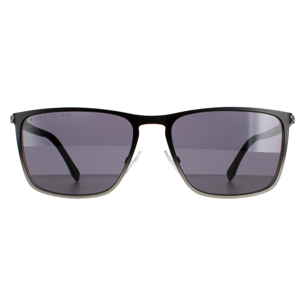 Hugo Boss Sunglasses Boss 1004/S O6w Ir Black Ruthenium And Dark Grey Grey Black,Grey