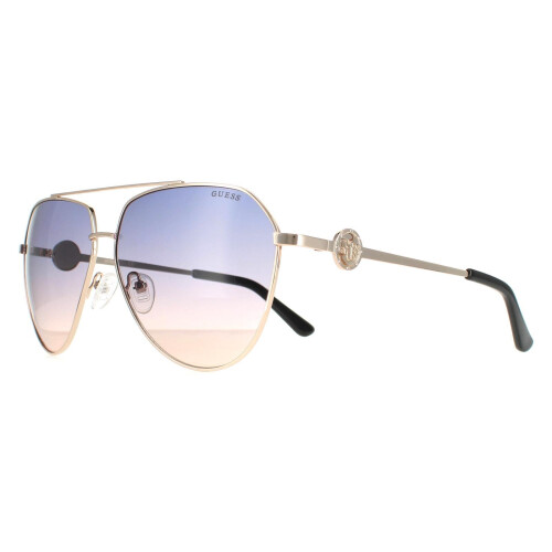 Guess Guess Sunglasses GF6140 32W Gold Blue Gradient 1