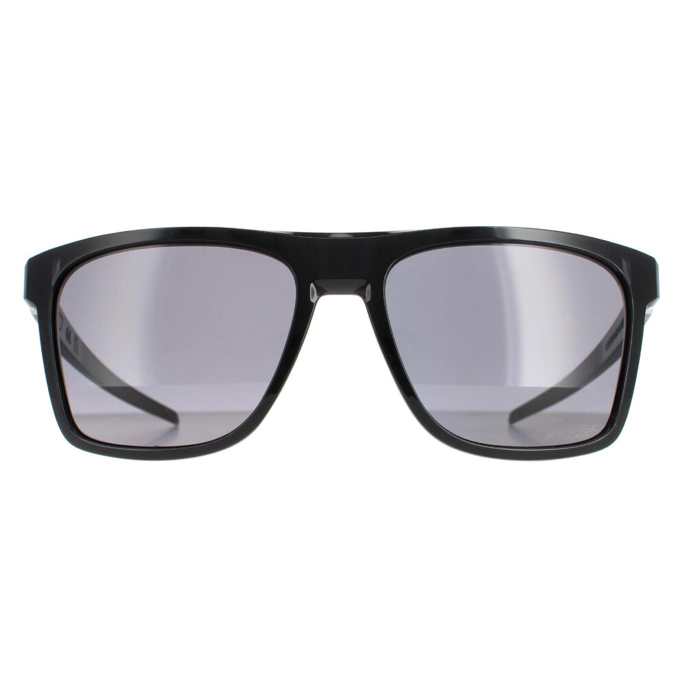 Oakley Sunglasses Leffingwell OO9100-01 Black Ink Prizm Grey