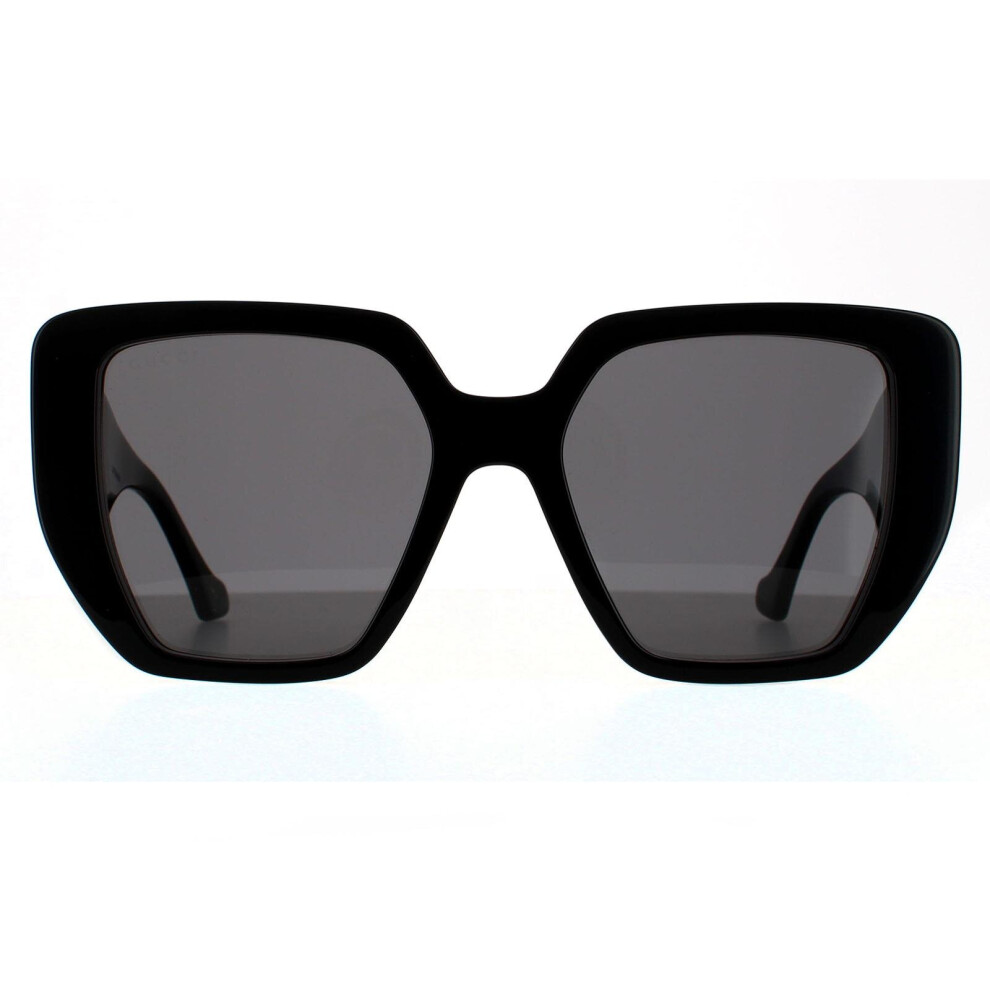 Gucci Sunglasses GG0956S 003 Black Grey