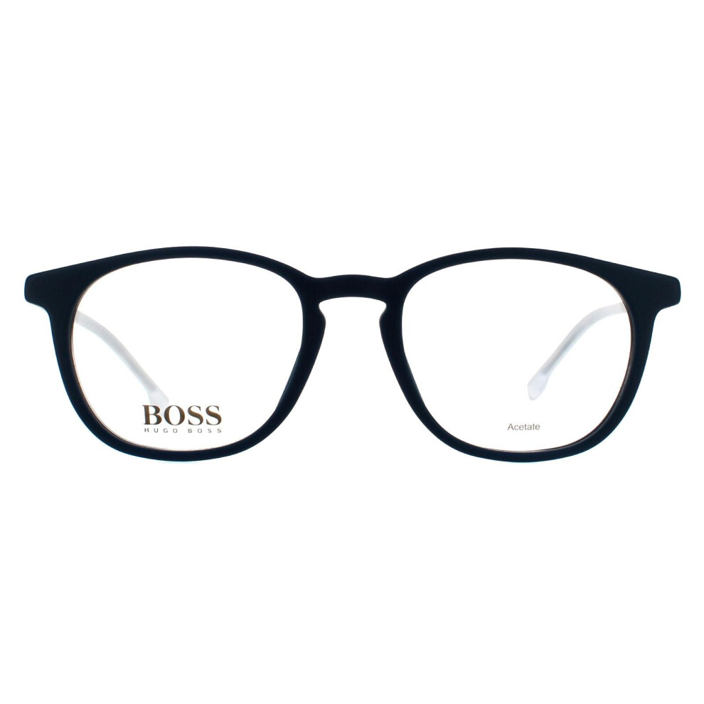 Hugo Boss Glasses Frames BOSS 1087/IT FLL Matte Blue Men
