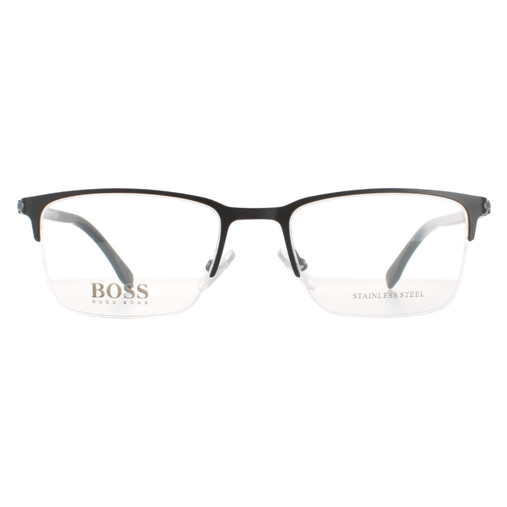 Hugo Boss Glasses Frames Boss 1007/It 003 Matte Men Black