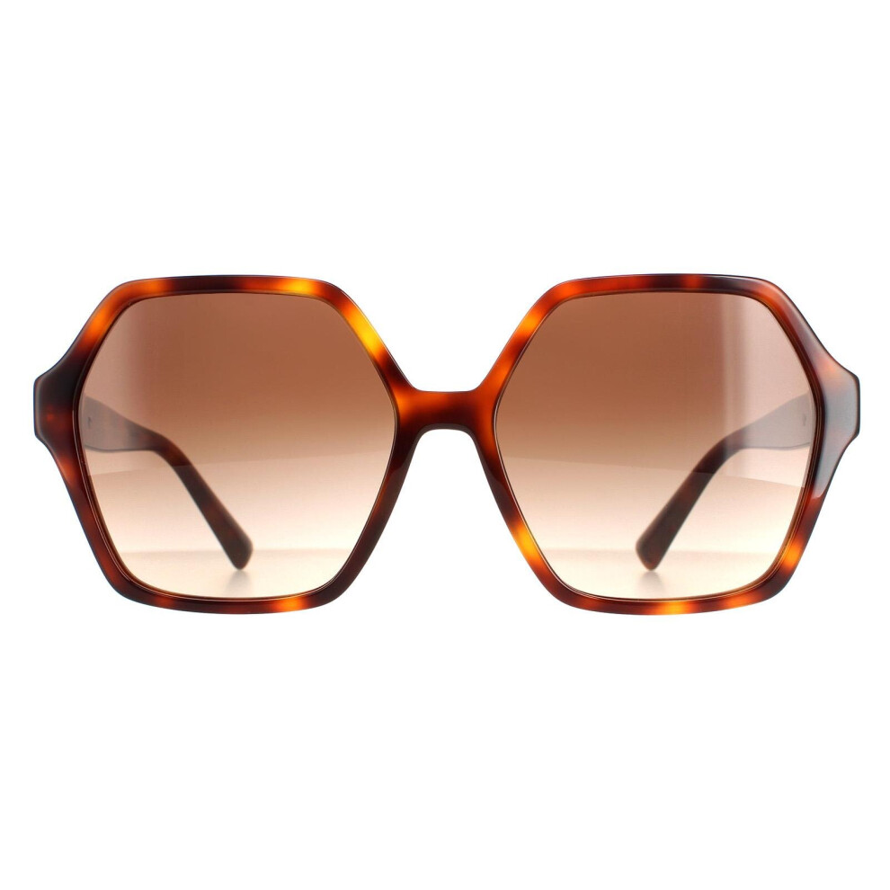 Sunglasses  Valentino Va4088 col. 501113 Woman Géométrique Havana