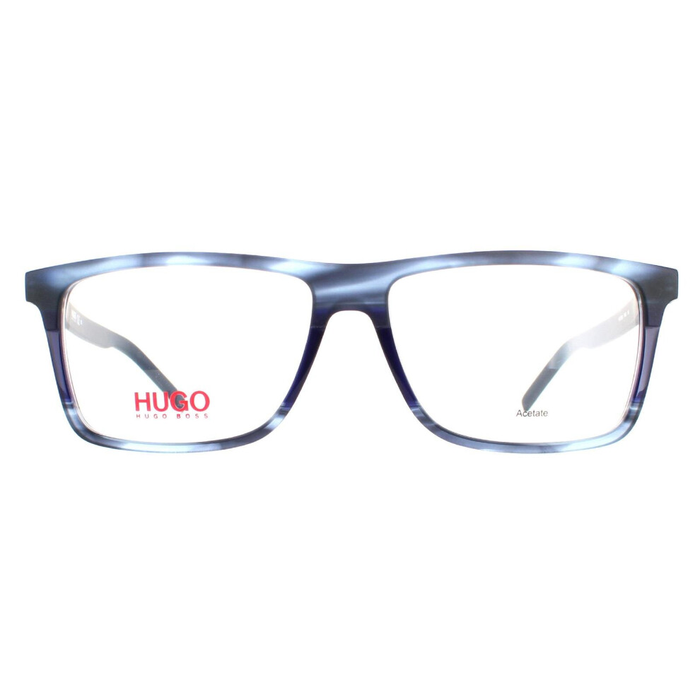 Hugo by Hugo Boss Glasses Frames HG 1088 HW8 Matte Blue  Men