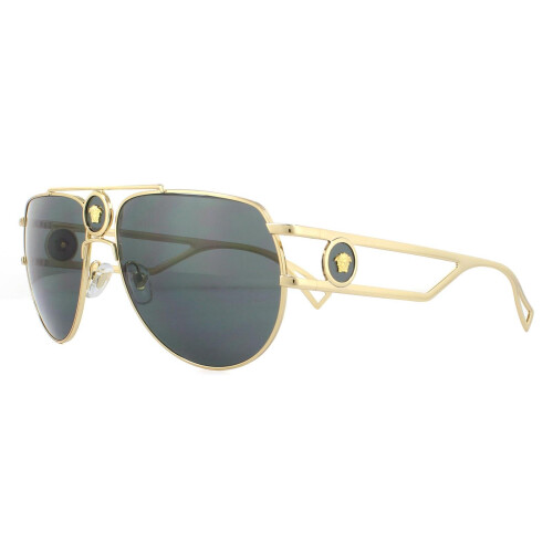 Versace Versace Sunglasses VE2225 100287 Gold Grey 1