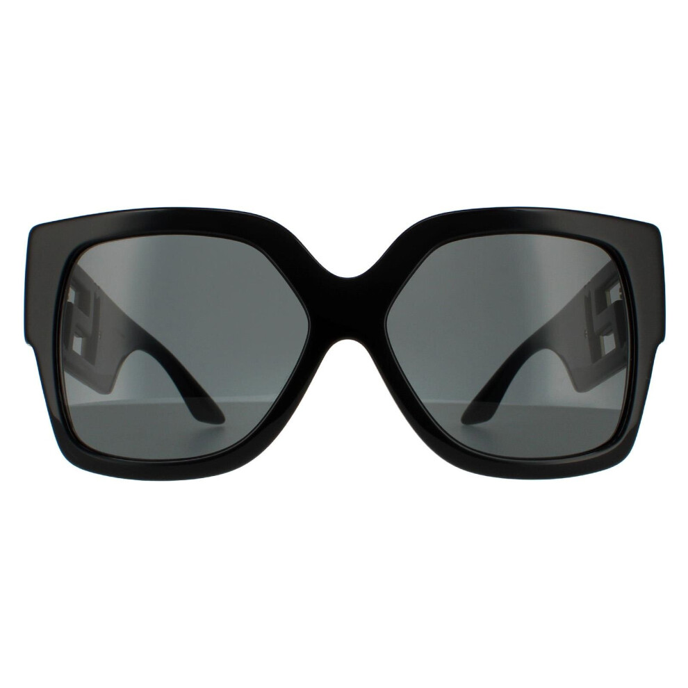 Versace Sunglasses Ve4402 Gb1/87 Black Dark Grey Black,Grey