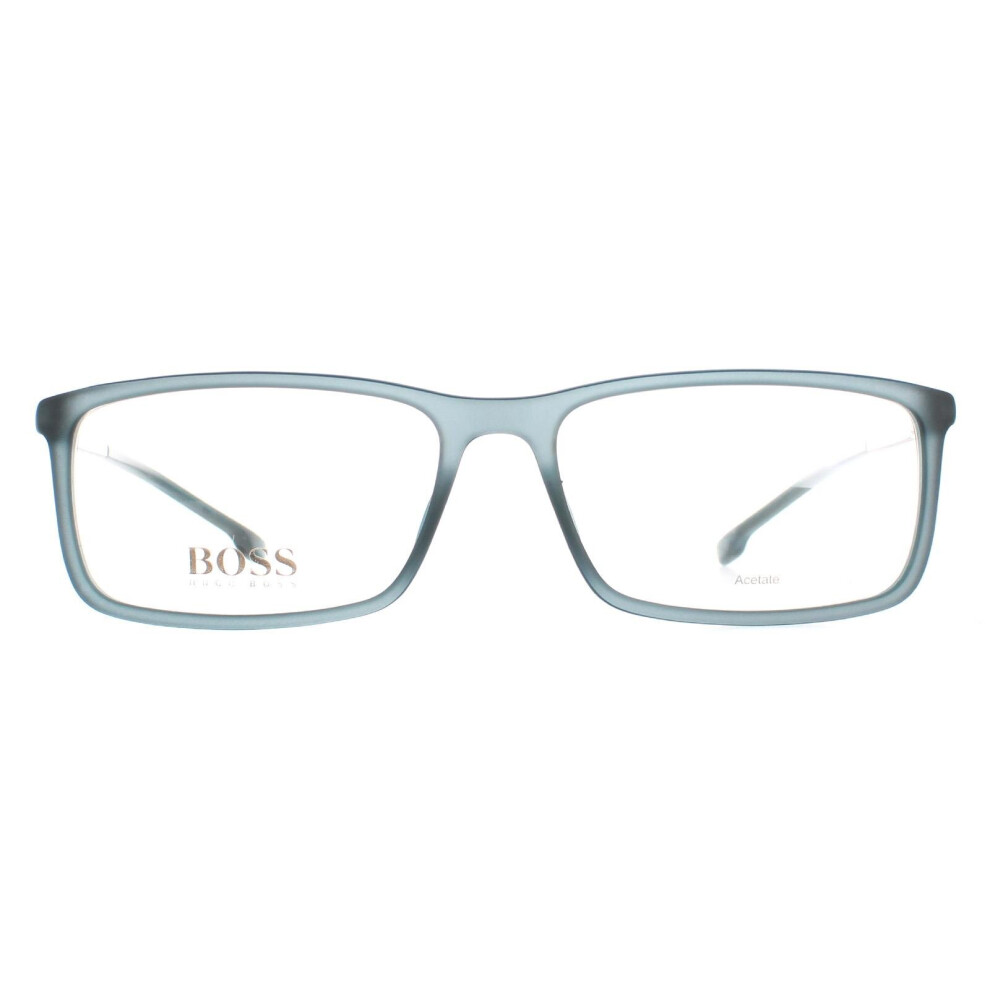 Hugo Boss Glasses Frames BOSS 1184/IT PJP Matte Blue Men